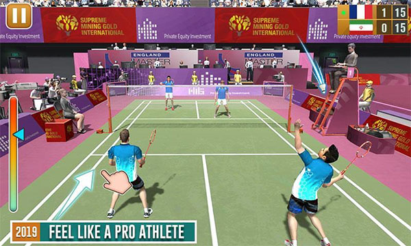 Game Badminton Super League cho giao diện ưa nhìn, âm thanh chân thực