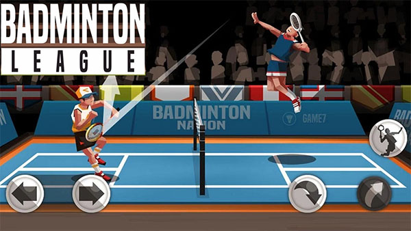 Badminton League với giao diện đơn giản, đẹp mắt, ưa nhìn