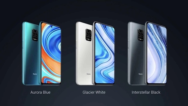 Các phiên bản màu sắc trên Redmi Note 9 Pro