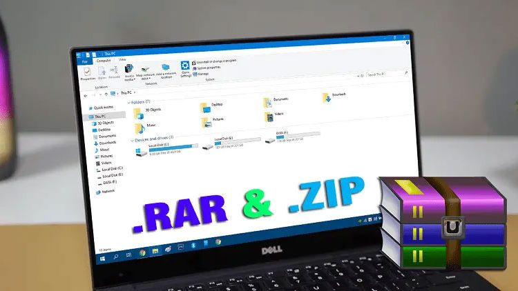 Hướng dẫn cách nén và giải nén file bằng WinRAR bằng máy tính
