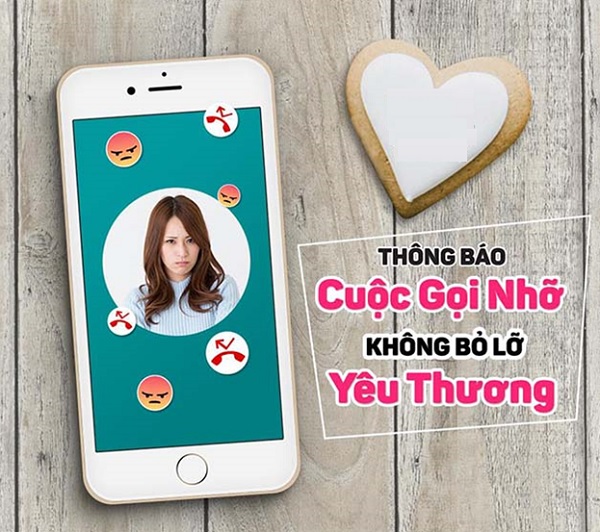 Mua SIM số tặng dịch vụ MCA - Thông báo cuộc gọi nhỡ
