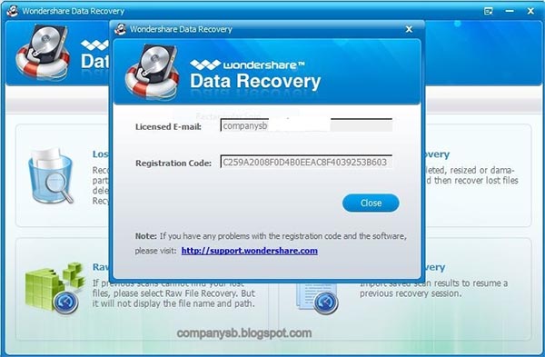 Wondershare Data Recovery cho phép khôi phục tối đa 100MB