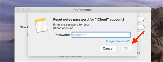 Nhập vào mật khẩu Apple ID rồi nhấn chọn nút OK