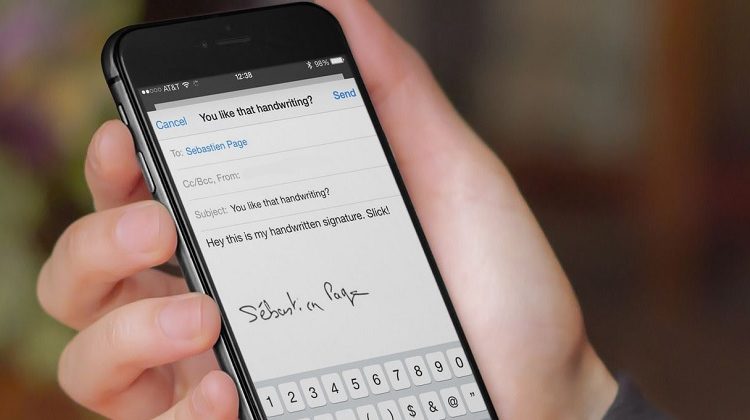 Hướng dẫn tạo chữ ký cá nhân trên iPhone cực nhanh