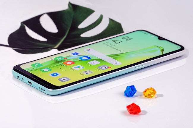 Các cạnh của A31 cũng được bo cong rất uyển chuyển