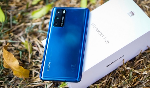 Huawei P40 màu xanh thời thượng
