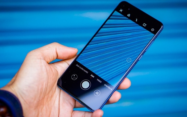 Giao diện camera trên Huawei P40