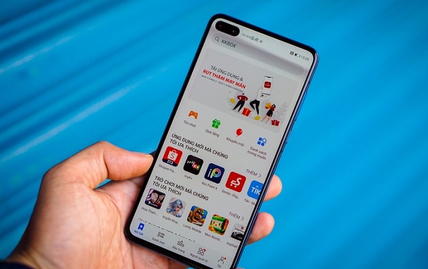 P40 chạy hệ điều hành Android 10, giao diện EMUI 10.1 nhưng không có dịch vụ của Google. Đây là 1 điểm rất đáng tiếc trên P40