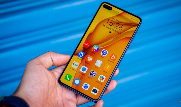 Mặt trước của Huawei P40