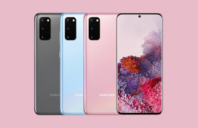 3 phiên bản màu sắc của Galaxy S20