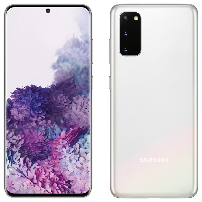 Galaxy S20 phiên bản màu trắng Cloud White