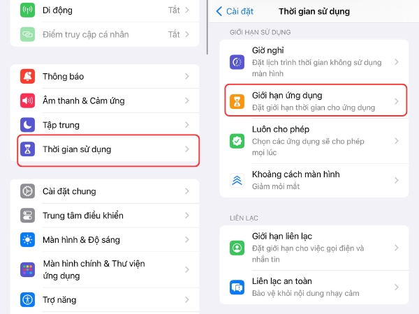 cách khoá ứng dụng trên iphone