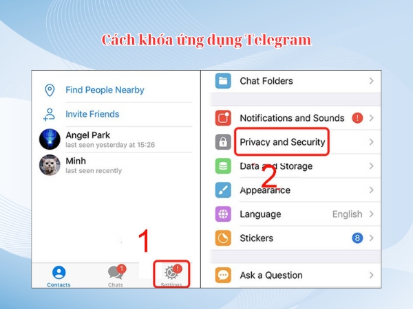 cách khoá ứng dụng trên iphone