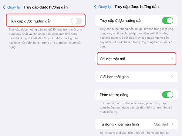 cách khoá ứng dụng trên iphone