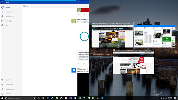 Windows 10 được cho phép cởi mặt khác nhiều hơn thế nữa 2 hành lang cửa số độc lập