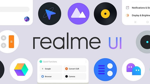 Giao diện Realme UI kết hợp Android 10