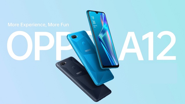 OPPO A12 mở bán với giá khuyến mãi chỉ 3,6 triệu đồng