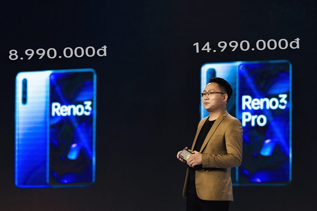 Giá bán chính thức OPPO Reno3 và Reno3 Pro