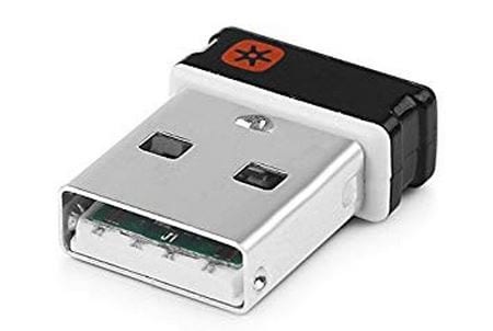 USB Unifying-Empfängereinheit der drahtlosen Maus