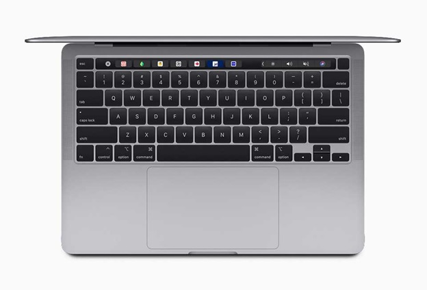 MacBook Pro 13 inch có bàn phím cơ chế cắt kéo