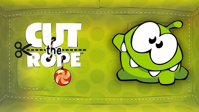 Cut the Rope là một game hay cho Galaxy Tab S6 Lite