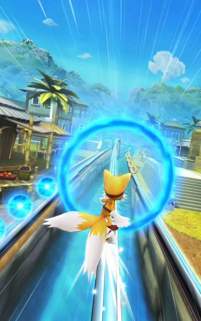 Một thử thách của nhím xanh Sonic trong game