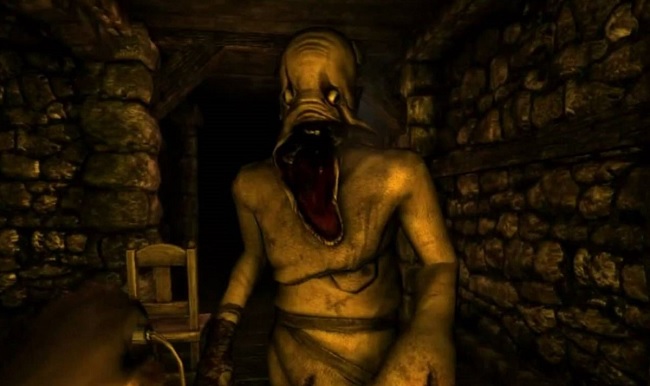 Một cảnh trong game kinh dị Amnesia: The Dark Descent
