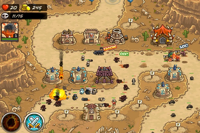 Kingdom Rush Frontiers có thể xem như 1 làn gió mới dành cho dòng game thủ thành huyền thoại