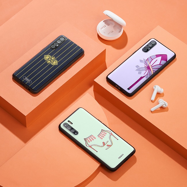 Những chiếc ốp lưng do Oppo và Prof. Jimmy Choo sáng tạo