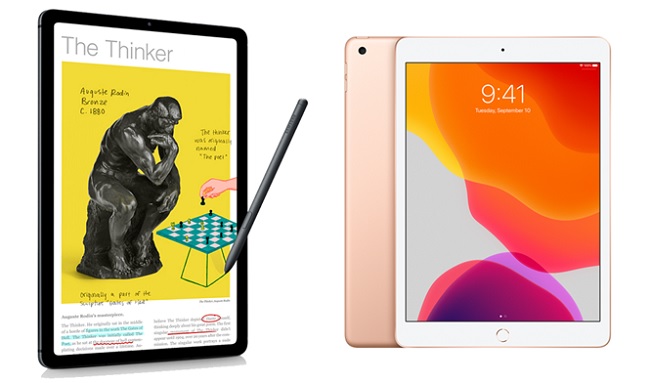 So sánh Galaxy Tab S6 Lite và iPad 10.2 xem máy tính bảng nào đáng mua hơn?