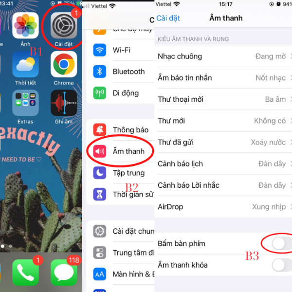bàn phím iphone
