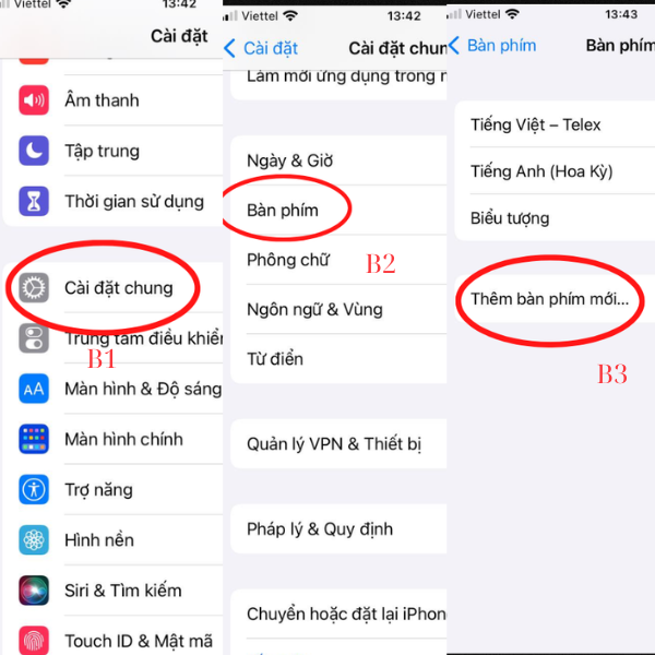 bàn phím iphone