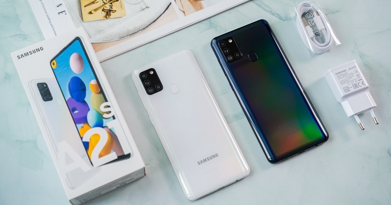 Samsung Galaxy A21s giá 4.190.000 đồng, mở bán tại các siêu thị Viettel Store trên toàn quốc