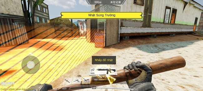 Trải nghiệm Call Of Duty Mobile mượt mà, đọc lệnh nhânh với fps dao động 56-60fps