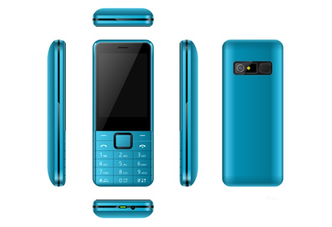 Hình ảnh dựng chiếc điện thoại cơ bản 4G của BKAV sắp ra mắt