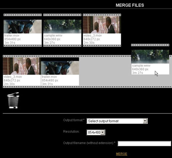 Công cụ videotoolbox.com hỗ trợ ghép nhiều video thành một