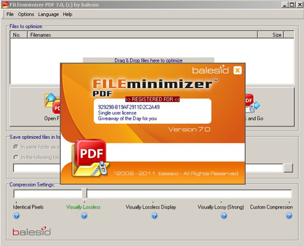 Tải và cài đặt phần mềm FILEminimizer PDF cho máy tính