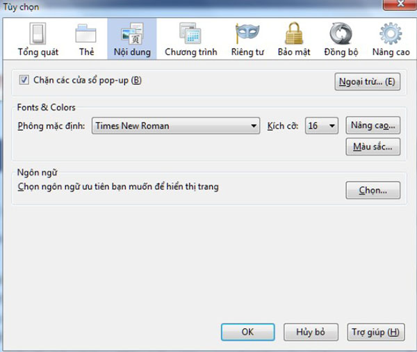 cách sửa lỗi font chữ khi download tài liệu excel