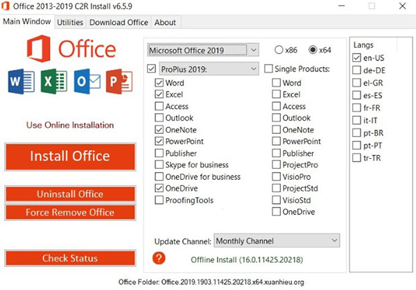 Tải phiên bản Microsoft Office bản quyền mới nhất