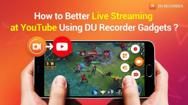 Ứng dụng con quay screen DU Recorder Live dành riêng cho iOS