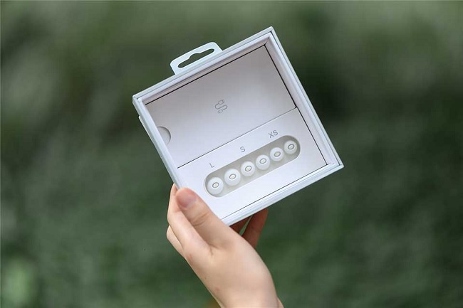 Hộp sạc có dạng hình viên sỏi mới đi kèm 3 kích cỡ khác nhau