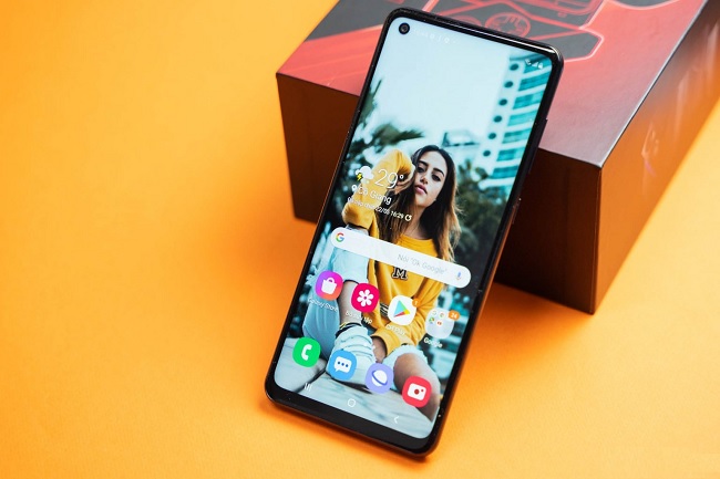 Ưu điểm của Galaxy A21s đến từ vẻ bề ngoài