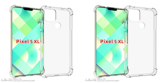Google Pixel 5 XL vẫn sử dụng màn hình tai thỏ
