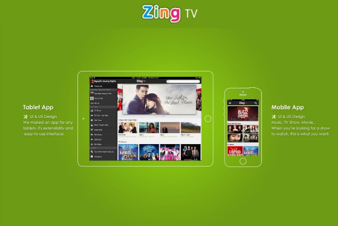 Ứng dụng Zing TV