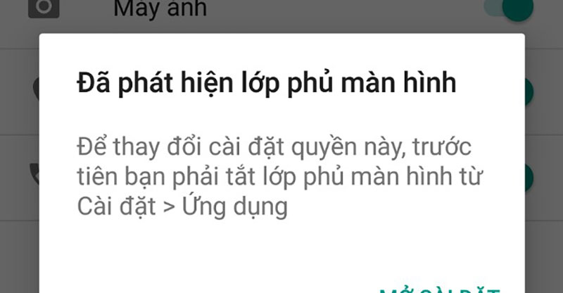 Lớp phủ màn hình sẽ giúp sắp xếp các ứng dụng theo mức độ ưu tiên