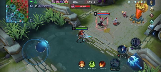 Một phân cảnh trong game Mobile Legends: Bang Bang