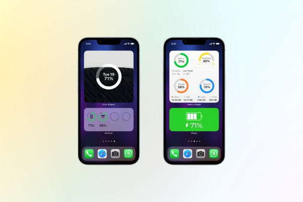 Ứng dụng Battery Widget