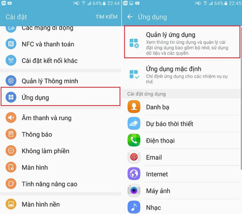 Chọn mục Quản lý quyền ứng dụng trên điện thoại OPPO