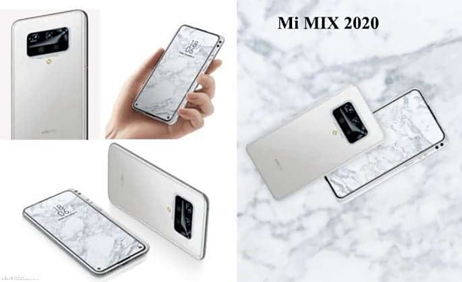 Ảnh render Xiaomi Mi MIX 2020