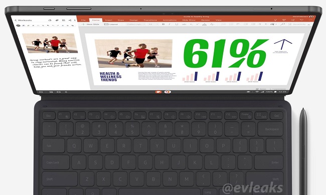 Galaxy Tab S7 và Tab S7+ đi kèm bộ phụ kiện bàn phím và bút S-Pen